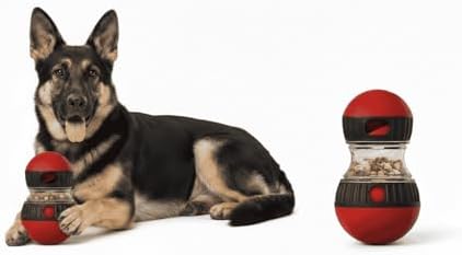 Adjustable Treat Dispensing Dog Toy Interactive Slow Feeder Puzzle Ball for Dogs, Durable Food-Grade Material, Adjustable Openings for Various Treat Sizes
