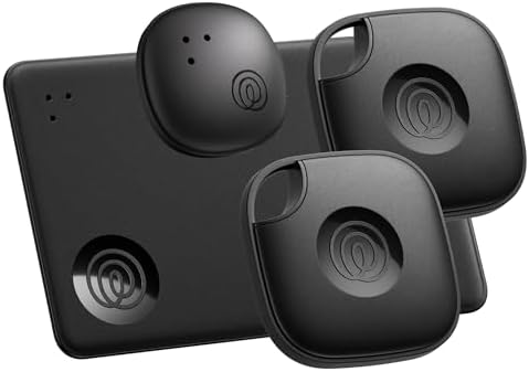Life360 Tile Essentials - Bluetooth Trackers & Item Locators for Keys, Wallets, Remotes & More; Easily Find All Your Things. Both iOS and Android Compatible. 4-Pack (Mates/Slim/Sticker)