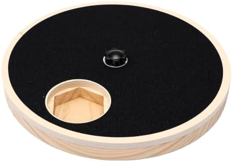 Asixxsix Dog Nail Scratch Board with Treat Box, 11.61 x 1.38 inch