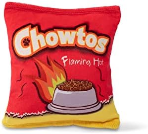 Fringe Studio Plush Dog Toy, Flaming HOT CHOWTOS(289739)