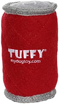 SILLY SQUEAKERS Tuffy® Can Liquor Bottle Dog Toys: Ultra Durable Plush Toy with Multiple Layers & Reinforced Seams, Washable and Floats, Original Construction