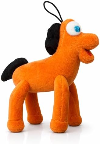 Multipet Small Gumby Stuffed Dog Toy with Squeaker | Gumby Dog Toy Plush Small | Green | 6" | Small/Medium Breed | Officially Licensed (6" - Plush Pokey)