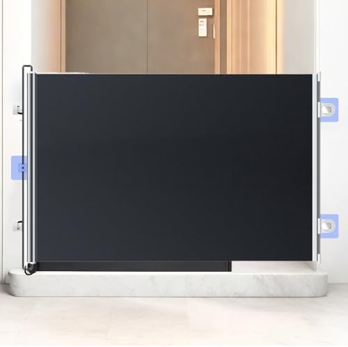 Gate Retractable Foldable Pet Gate for Dogs