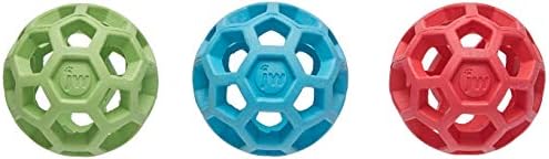 JW Pet Company Mini Hol-ee Roller Dog Toy, Colors Vary - Pack of 3