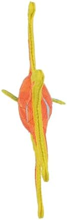 Tuffy® - DuraForce® : Angel Fish Dog Toy: Ultra Durable Plush Toy with Multiple Layers & Reinforced Seams, Washable and Floats, DuraForce® Construction