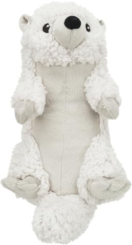 TRIXIE Be Eco Emir The Otter Plush Dog Toy for All Dogs, 12" Fun and Cuddly Squeaky Dog Toy, 96% Recycle Material