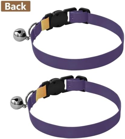 Halloween Polka Dot Cat Collars 2 Pack Adjustable Pet Collar Adjustable 10.6 to 17.1 Inches