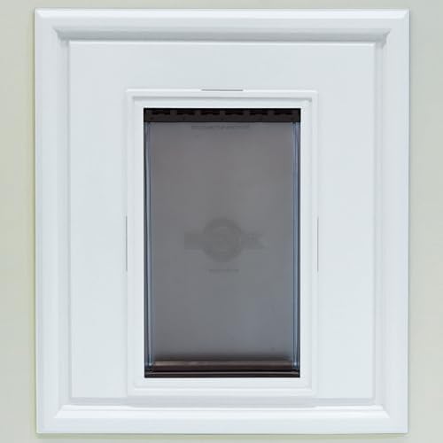 PetSafe Single Panel Replacement Pet Door Insert, Dogs up to 220 lb White
