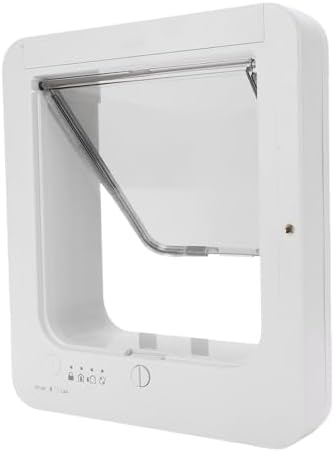 Smart Cat Door with Collar Activated Sensor Entry