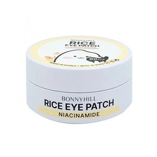 RICE EYE PATCH MOISTURIZING & NOURISHING NIACINAMIDE MADE IN KOREA 90G/3.17OZ./ 60PCS (PACK OF 1)