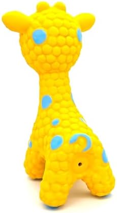 Natural Latex Dog Chew Toys 4&5 Piece Sets for Puppies&Dogs - Anxiety Relief&Teeth Cleaning Chew Toys, Waterproof for Indoor Outdoor Multiple Fun Themes (Set 8：Forest & Sea Explorer (5-Piece))