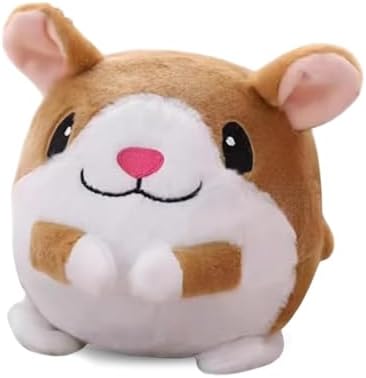 2026 Upgrade Premium Interactive Squeaky Talking Moving Dog Ball Toy,Active Moving Pet Plush Toy,Washable Cartoon Pig Plush Toy for Dogs Puppies to Keep Them Busy. (#A4)