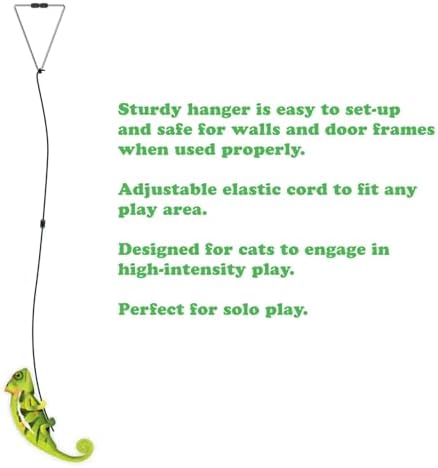 Meowijuana Jump 'n' Jamb Chameleon Cat Toy and Catnip Blend | High Potency