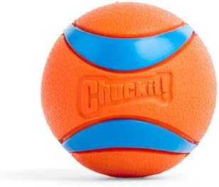 Chuckit! Ultra Ball Toy, Medium 2.5in for Breeds 20-60lbs, 1 Pack
