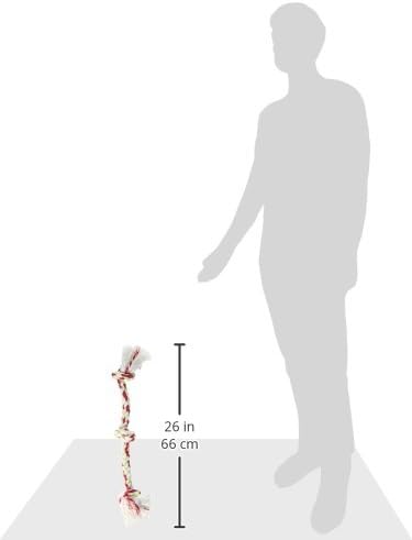 Mammoth Pet Products Flossy Chews Cottonblend Color Rope e, Large, 14-Inch, MultiColored