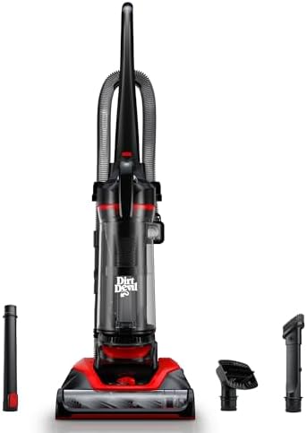 Dirt Devil Multi-Surface Extended Reach+ Upright Bagless Vacuum Cleaner | Ideal for Carpet and Hard Floor, Powerful, Lightweight, Corded Vacuum Cleaners for Home Use