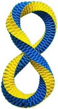 Dog Tug Toy, Interactive Rope Toy for Fetch & Tug, Figure 8 Design，Large