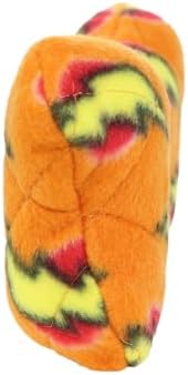 MIGHTY Tuffy 2 Pack Bone Dog Toy: Ultra Durable Plush Toy with Multiple Layers & Reinforced Seams, Washable and Floats, Vinyl Bone & Fleece