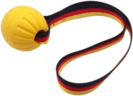 Small Dog Ball with Strap, Floating EVA Interactive Toy