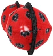 TUFFY® : 2 Ball Tug Dog Toy: Ultra Durable Plush Toy with Multiple Layers & Reinforced Seams, Washable and Floats, Original Construction