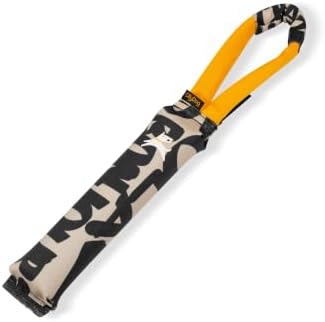 OllyDog Tugger | Dog Tug Toy for Tug of War & Training | Durable Bite Pillow | Eco-Friendly Recycled | Handle | Medium Large Dogs (Ciao)