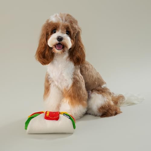 CHEWFFON Interactive Snuffle Dog Toy, Enrichment Treat Hiding Puzzle