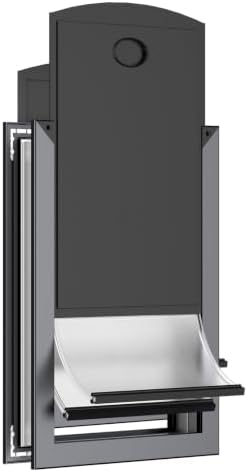 HARDLIGHT Aluminum Extra Large Dog Door for Door, Easy Installation