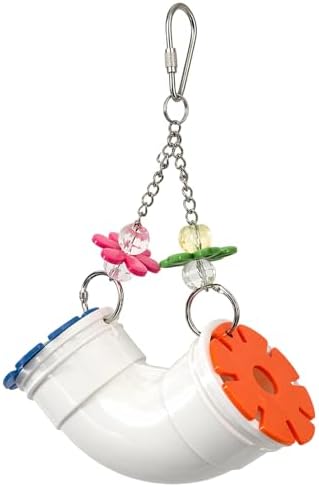 Rat Toys for Pet Rats, Rat Enrichment Toys, Interactive Plastic Activity Toys for Small Animals, Chewable Exercise Accessories for Rodent Cages