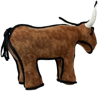 TUFFY® : Bull Dog Toy: Ultra Durable Plush Toy with Multiple Layers & Reinforced Seams, Washable and Floats, Original Construction