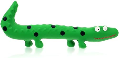 Angoily Pet Latex Toys Lizard Dog Toys Squeaky Small Dog Interactive Pet Molar Fetch Lizards Squeaky for Small s Animal Plush
