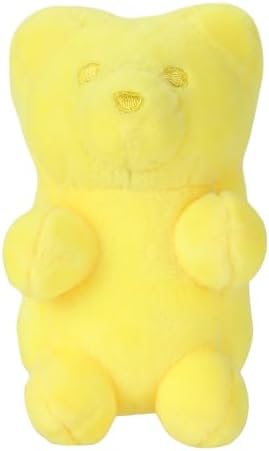 Gummy Bear – Luxurious Parody Plush Dog Toy with Squeaker, Premium Fabric, Embroidered Details, Designer-Inspired Chew Toy, Fun Gift for Small Dogs & Dog Lovers
