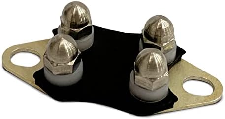 Dogtra Titanium Comfort Pad Contact Points – Female – Low-Profile for Sensitive Skin – E-Collar for Dogs Training Collar – Fits Most (Not X Series, 200iQ, PATHFINDER2, Fence, Smart NoBark)