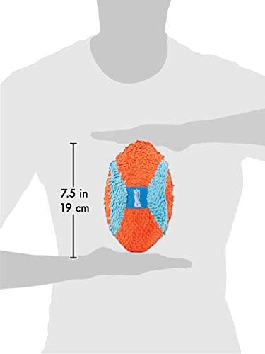 Chuckit! Indoor Fumbler Roller Dog Toy, Orange and Blue, 7.5 inches (Pack of 12)
