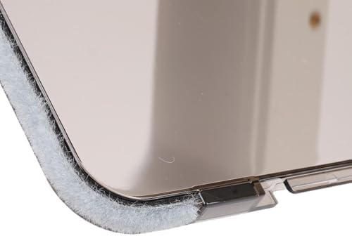 Naroote Smart Cat Door, Collar Activated Pet Door with 2 Way Entry and Microchip Sensor, for Interior Exterior Up to 26x29.5cm
