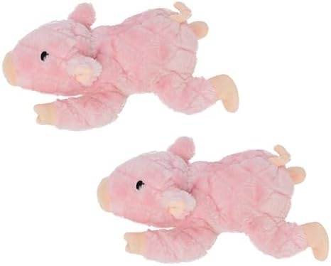 Tuffy® - Mighty® 2 Pack Piggy Ultra Durable Plush Dog Toy