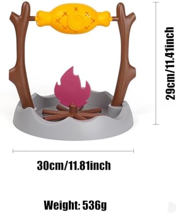 Grilled Fish Cat Toy, Cat Treat Dispenser, Food Puzzle Cat Toy Slow Feeding Enrichment Toy for Indoor Cats Play and Training