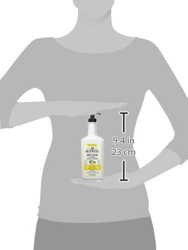 J.R. Watkins Daily Moisturizing Lotion, Lemon Cream, 18 Fl Oz