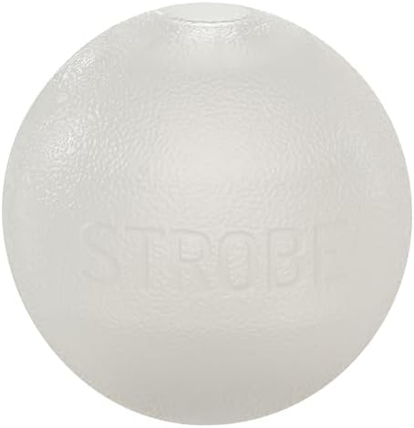 Outward Hound by Planet Dog Strobe Ball Glo Light Up LED Ball Dog Toy