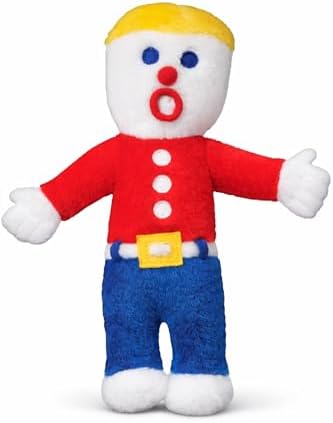 Mr. Bill Mini Squeaker Dog Toy - 6" Small Multicolor Officially Licensed