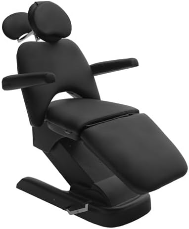 SKINACT Monet 4 Motor Electric Facial Chair, Facial Massage Bed (Table, Chair) Black