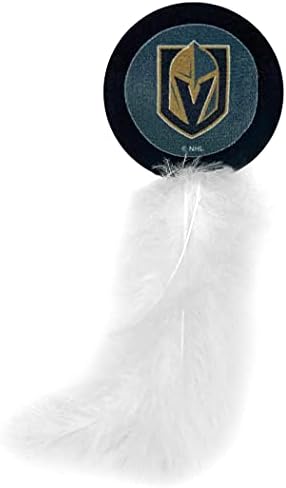 NHL LAS VEGAS GOLDEN KNIGHTS 3pc Cat Toy Set - Jersey, Hockey Puck & #1 Fan Toys, Filled with Catnip. Team Logo