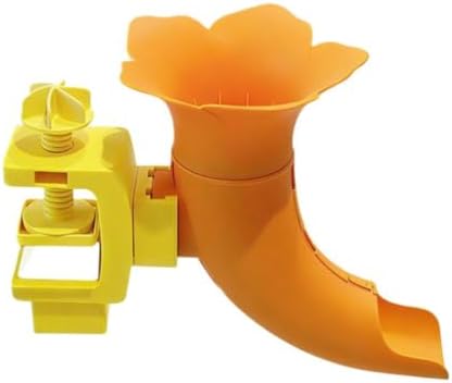 Wall Mounted Interactive Cat Treat Dispenser Slow Feeder Toy (Yellow)