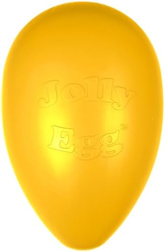 Jolly Pets Jolly Egg Herding Dog Toy, 12 in, Yellow - Large