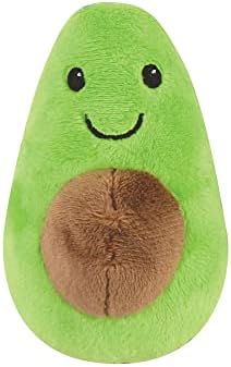 Luvable Friends Unisex Baby Squeaky Plush Dog Toy With Rope