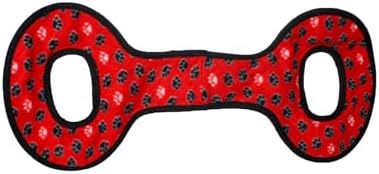 TUFFY® : No Stuff TugOWar Dog Toy: Ultra Durable Plush Toy with Multiple Layers & Reinforced Seams, Washable and Floats, Original Construction