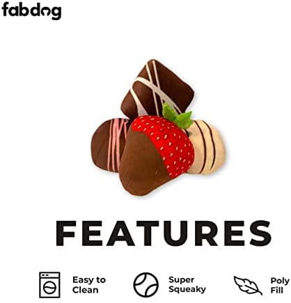 fabdog Dogiva Chocolates Dog Toy