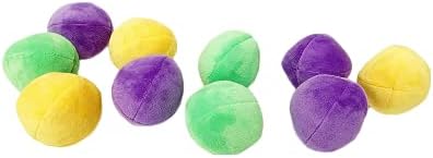 Midlee Hide a Ball Dog Puzzle Toy with 8 Plush Squeaker Balls (Large)