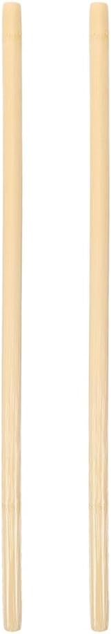 Lurrose Bamboo Massage Stick Set 2 Handheld Muscle Massager Sticks for Full Body Relaxation Portable Manual Massage Tools for Neck Shoulder Back and Facial Tension Relief