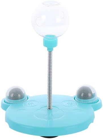 Cat Treat Dispenser Toy, Cat Feeding Ball with Catnip, Interactive Cat Toys, Cat Slow Feeder, Ideal for Cat Play and Stimulate Mental