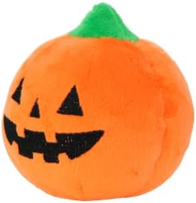 MIGHTY Tuffy Small Pumpkin Ball: Ultra Durable Plush Dog Toy